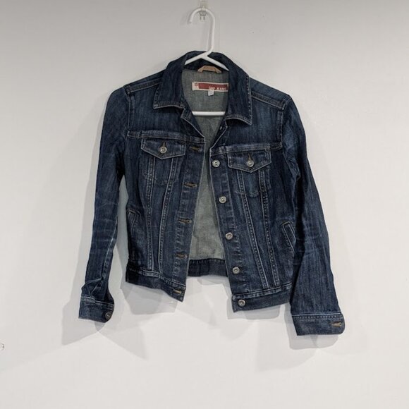 Gap 100% Cotton Denim Jean Jacket Blue Size XS - Picture 1 of 3